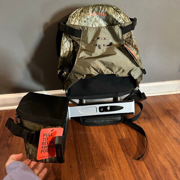 Paxis Twin Lakes Swing Arm Backpack Long Range Grass Print NEW Hiking Camping - Picture 10 of 13